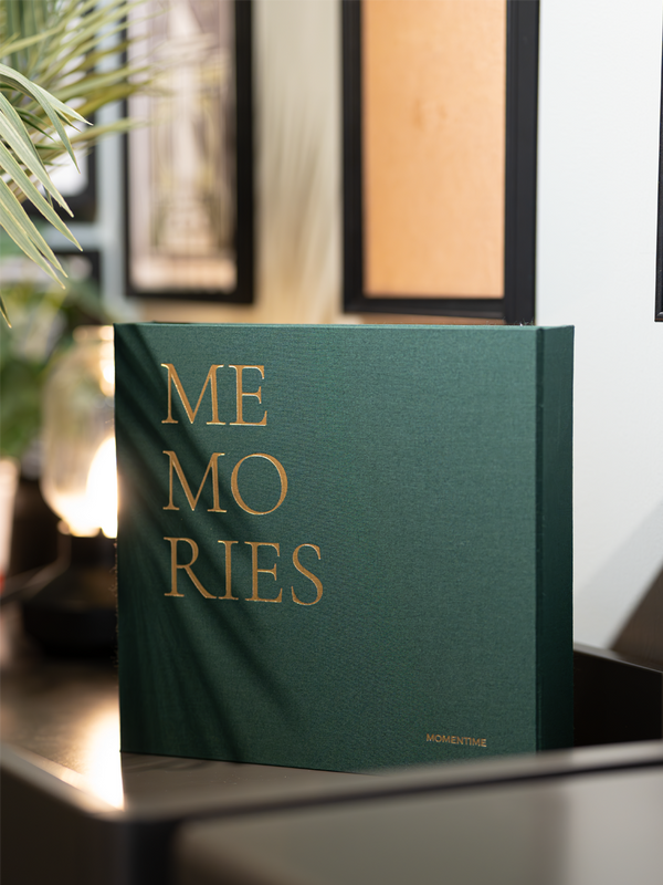 PHOTO ALBUM MEMORIES DARK GREEN
