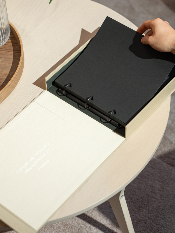 PHOTO ALBUM LOVE BEIGE