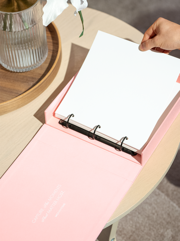 PHOTO ALBUM BABY LIGHT PINK